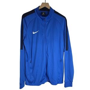 Nike Mens Dri-FIT Nike Academy18 Knit Track Jacket Royal Blue 893701-463 Large
